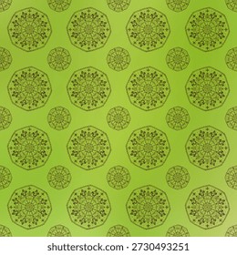 Simple pattern of flowers love infinity 