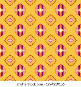 simple seamless pattern,aztec, ikat, classic, asian, beautiful, orange, natural, gold, lines, autumn, style, circles, print, nature, native, geometric shapes, beauty, fashion, fabric, Thai silk