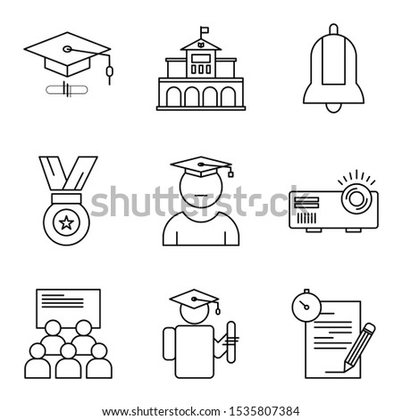 Simple Set Of Universal Icons