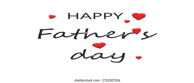 Simple Text Illustration Fathers Day Around Stock Illustration ...