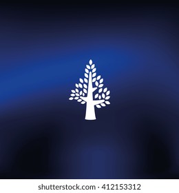 Simple Tree Illustration Stock Vector (Royalty Free) 401004829