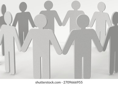 simple yet powerful symbol of unity, community, and mutual support.