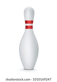 Bowling Pin Stock Vector (royalty Free) 233384563