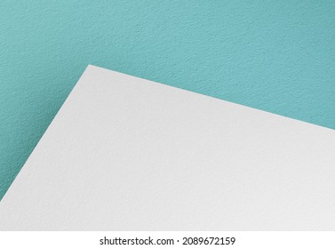Single Business Card Paper Mockup Emboss Text Style