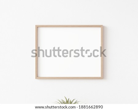 Similar – Image, Stock Photo Wooden frame with shadow in sand