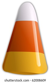 Single Halloween Candy Corn