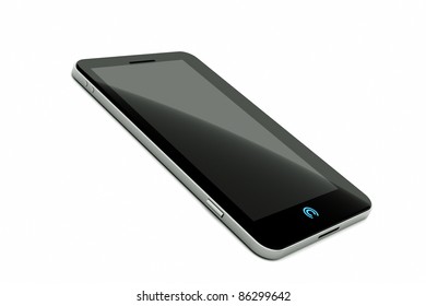 a single pda on white