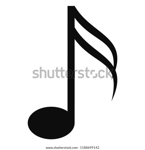 Sixteenth\
music note icon. Simple illustration of sixteenth music note icon\
for web design isolated on white\
background