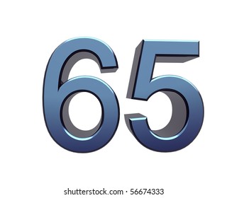 Sixtyfive Stock Illustration 56674333 | Shutterstock