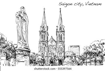 Sketch cityscape  Ho