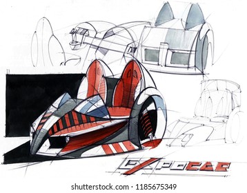 286 Car compact sketch Images, Stock Photos & Vectors | Shutterstock