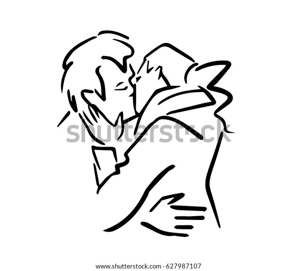 How To Draw People Kissing With Pictures Wikihow