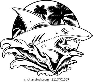 713 Shark fishing rod Images, Stock Photos & Vectors | Shutterstock