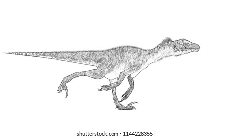 Utahraptor Images, Stock Photos & Vectors | Shutterstock