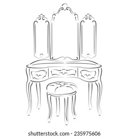 Royalty Free Sketch Chairs Stools Stock Images Photos Vectors