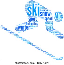 ski trip words