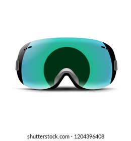 snowboard goggles white