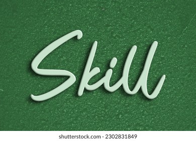 Skill is the ability to perform a task or activity with expertise, proficiency, and efficiency. It requires knowledge, practice, and experience to develop and improve.