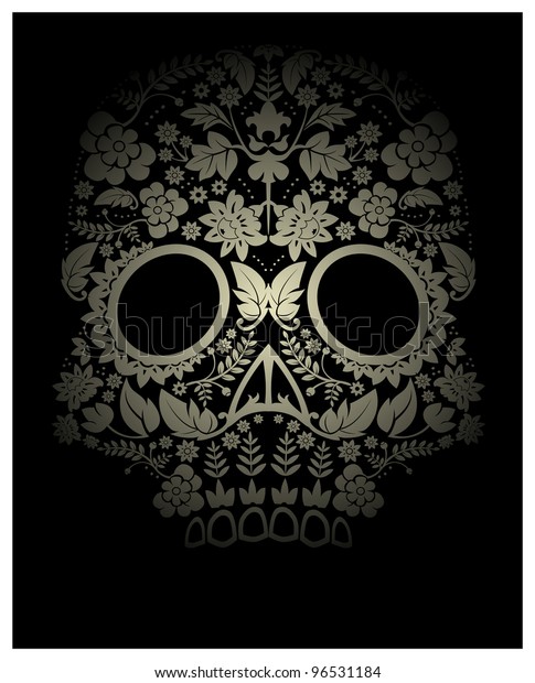 Skull Backdrop Stock Illustration 96531184 | Shutterstock