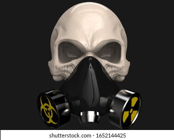 skull with gas mask images stock photos vectors shutterstock shutterstock