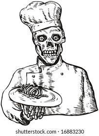 Skull Chef High Res Stock Images Shutterstock