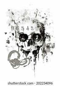 18,110 Watercolor skull Images, Stock Photos & Vectors | Shutterstock