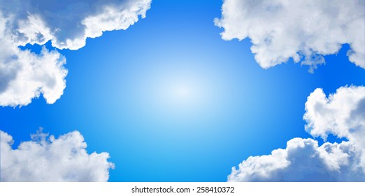 Sky clouds - Shutterstock ID 258410372