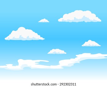Sky Clouds Raster Version Stock Illustration 292302311 | Shutterstock