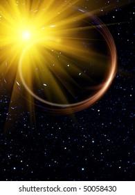 Sky  sun  star
