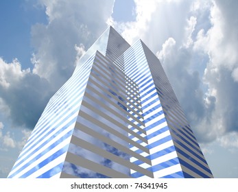 Skyscrapers.