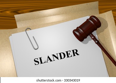 Slander Title On Legal Documents