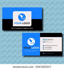 Sleek Business Card Design for Professional Networking - Powered by Shutterstock