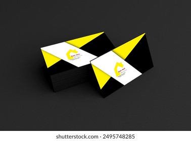 Sleek and Stylish Luxury Modern Premium Business Card Designs for Modern Professionals - Powered by Shutterstock