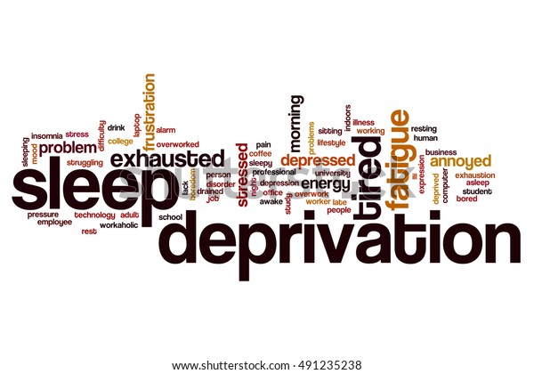 sleep-deprivation-word-cloud-concept-491235238