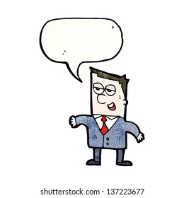 Slick Salesman Cartoon