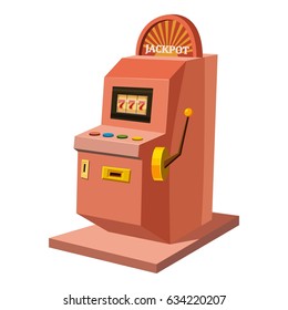 slot machine reels cartoon clipart