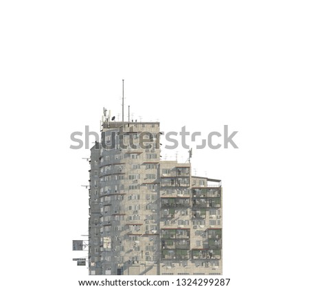 Similar – Image, Stock Photo façade Construction site