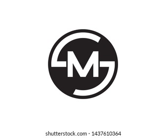 Sm Original Monogram Logo Design Stock Illustration 1437610364