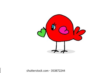 Small Bird - Heart