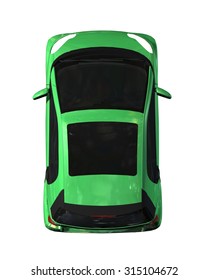 Small Car Top View Isolated On Stock Illustration 315104672 | Shutterstock