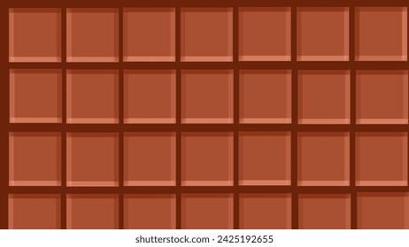 Small chocolaty 3D boxes making a full HQ abstract image, can be used as logo designing, thumbnail, wallpaper, banner, poster etc. 
