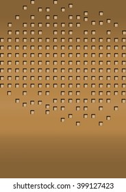 Small Rectangular Texture Background Unusual Modern Stock Illustration ...