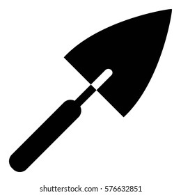 Small Shovel Icon. Simple Illustration Of Small Shovel  Icon For Web