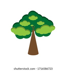 cartoon tree images stock photos vectors shutterstock https www shutterstock com image illustration small tree on isolate background 1716586723