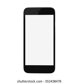 Smart Phone With Blank Screen