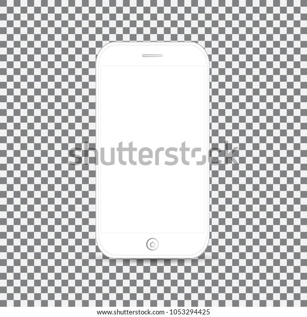 Smart Phone Drawing Isolated Transparent Background Stock Illustration