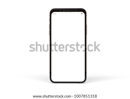 smartphone 3d isolated