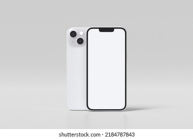 Smartphone 3D Rendering For Mockup