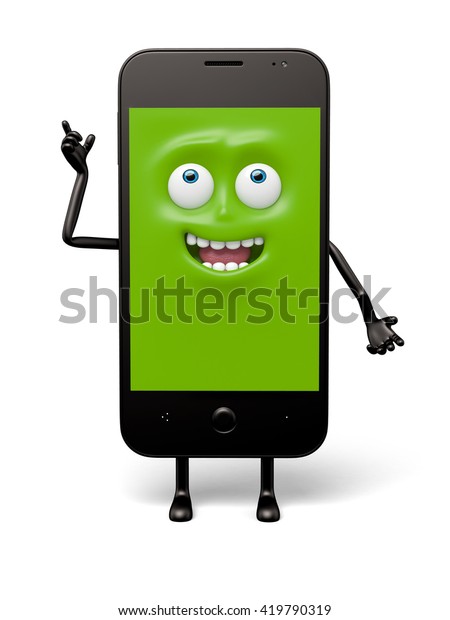 Smartphone Has Sms Function Stock Illustration 419790295 Shutterstock