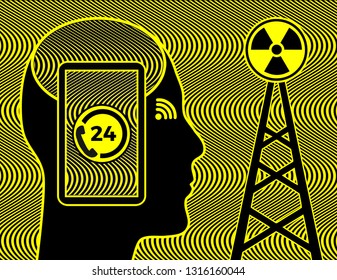 Electromagnetic Radiation Danger Hd Stock Images Shutterstock